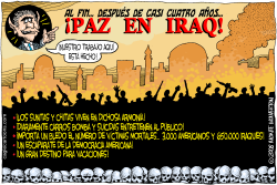 PAZ EN IRAQ  by Wolverton