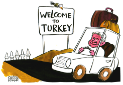 POPE BENEDICT XVI VISITS TURKEY  by Christo Komarnitski