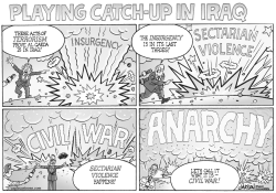 PLAYING CATCH-UP IN IRAQ-GRAY by RJ Matson