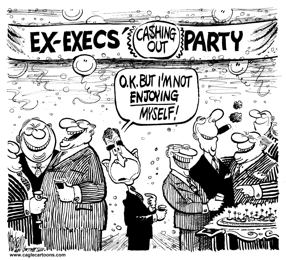  EX EXECS CASHING OUT PARTY by Mike Lane