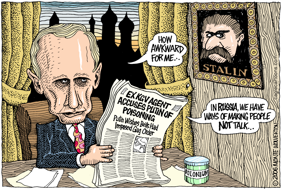  PUTIN AND POLONIUM by Wolverton