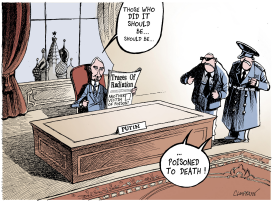 THE POLONIUM AFFAIR by Patrick Chappatte