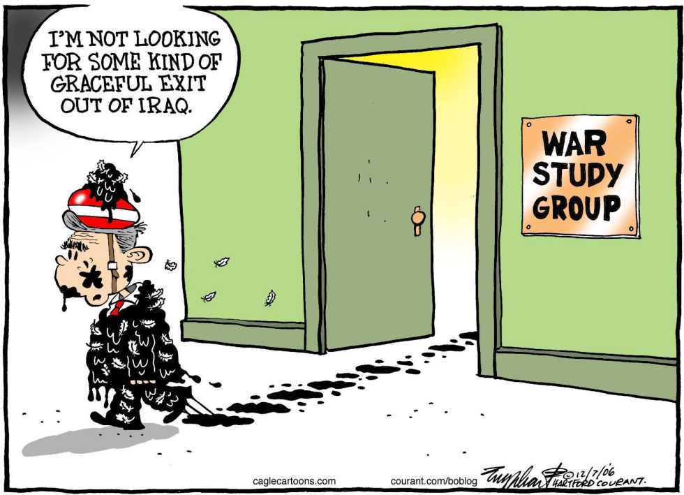  IRAQ WAR STUDY GROUP by Bob Englehart