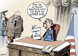 REPORT ON IRAQ by Patrick Chappatte