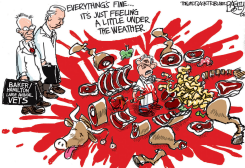  BUSH BUTCHERS IRAQ by Pat Bagley