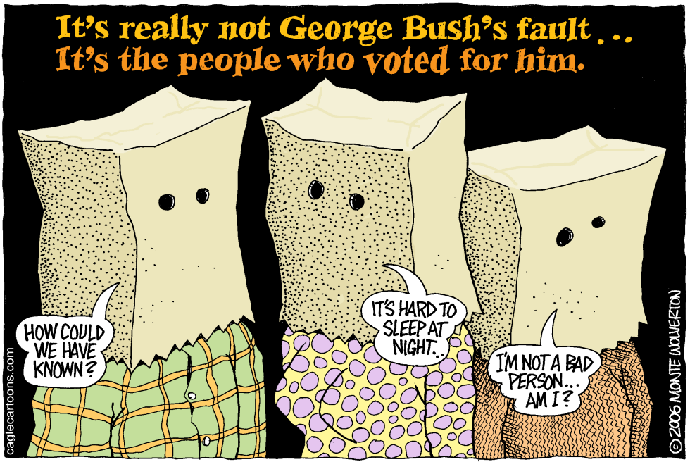  BUSH VOTERS by Wolverton