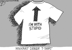 HOLOCAUST T-SHIRT by Pat Bagley