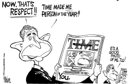 W TIME PERSON OF THE YEAR by Mike Lane