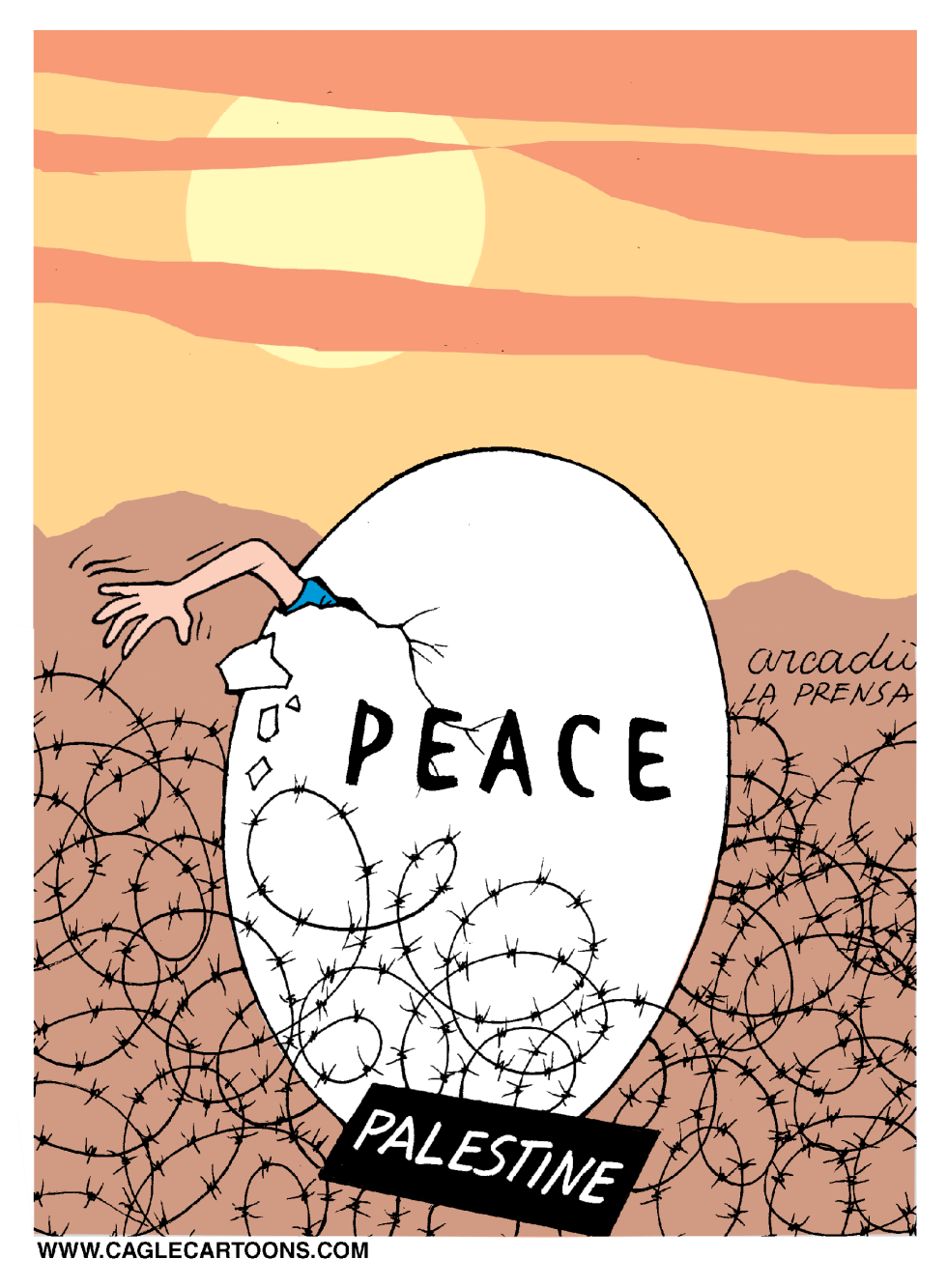  A PEACE UNBORN  by Arcadio Esquivel