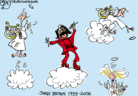 JAMES BROWN by Pat Bagley