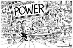 POWER TO THE DEMOCRATS by Mike Lane