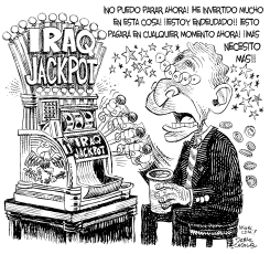 JACKPOT IRAQ by Daryl Cagle