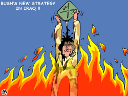 BUSHS NEW STRATEGY by Emad Hajjaj