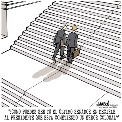 ¿COMO PUEDES SER TU EL ULTIMO SENADOR...?  by RJ Matson