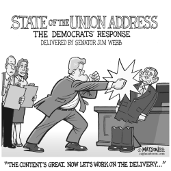 STATE OF THE UNION: DEMOCRATS RESPONSE by RJ Matson