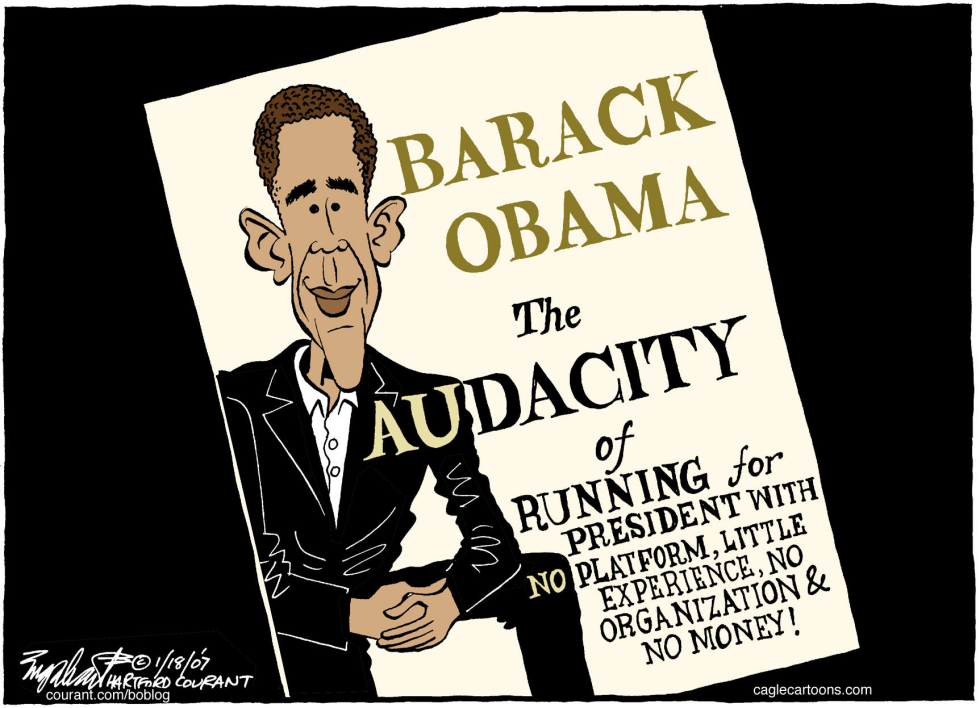  BARACK OBAMA by Bob Englehart