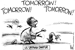 LIL ORPHAN DARFUR by Mike Lane