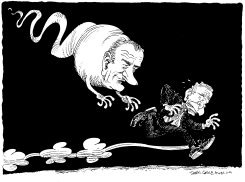 EL FANTASMA DE LBJ by Daryl Cagle