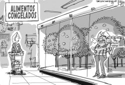 NARANJAS CONGELADAS by Pat Bagley