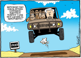 TED KENNEDY  by Bob Englehart