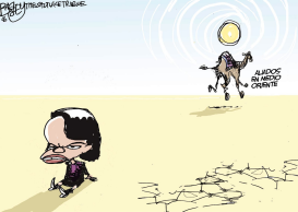 CONDI ABANDONADA  by Pat Bagley