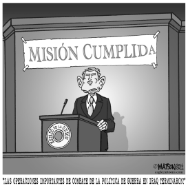 ESTADO DE LA MISION CUMPLIDA by RJ Matson