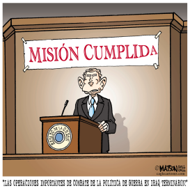 ESTADO DE LA MISION CUMPLIDA  by RJ Matson