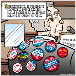 PALMADAS PRESIDENCIALES EN LA ESPALDA  by RJ Matson