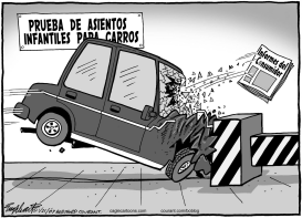 PRUEBA DE ASIENTOS INFANTILES PARA CARROS by Bob Englehart