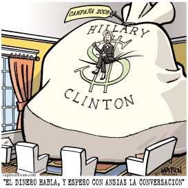 EL DINERO HABLA PARA HILLARY  by RJ Matson