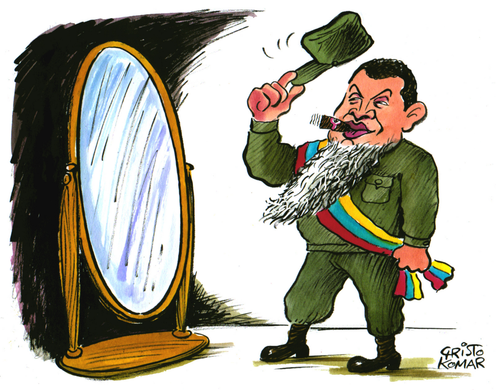  CHAVEZ BECOMES CASTRO  by Christo Komarnitski