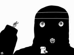 THE VEILED by Emad Hajjaj