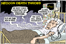 NEOCON DEATH THROES by Wolverton