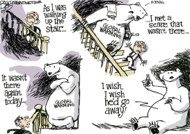 THE BEAR NOT THERE by Pat Bagley