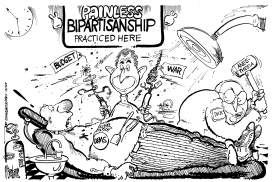 PAINLESS BIPARTISANSHIP by Mike Lane