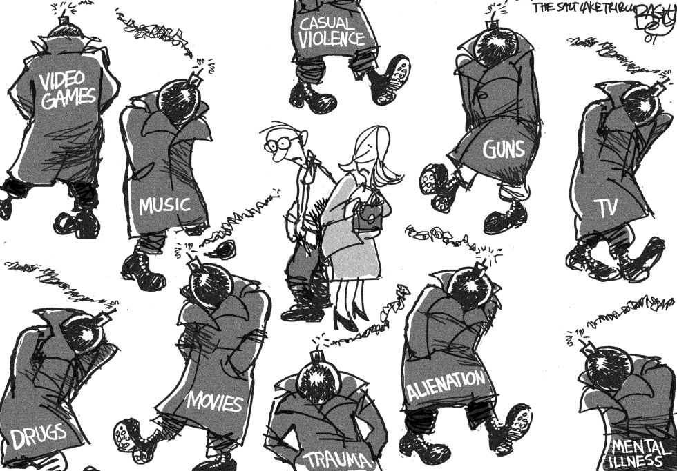  TICKING TIME BOMBS by Pat Bagley