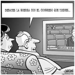 DEBATES LA GUERRA CON EL CONGRESO QUE TIENES by RJ Matson