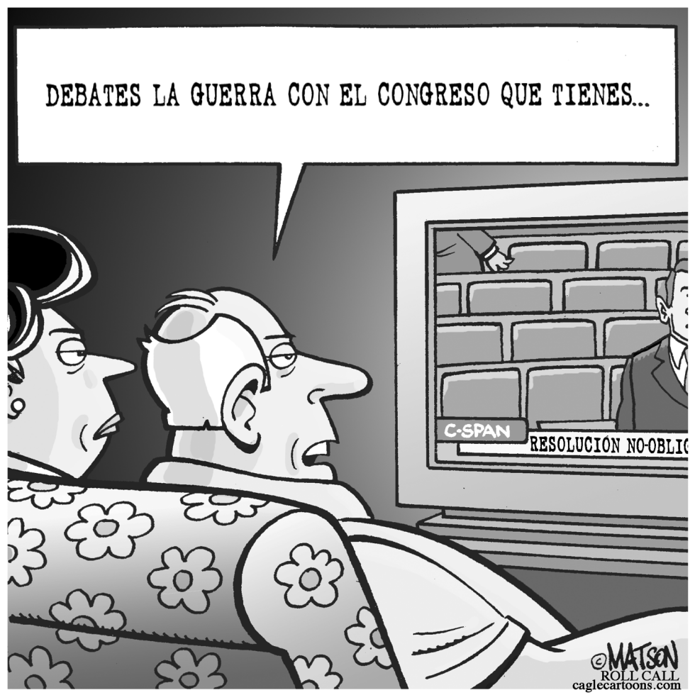  DEBATES LA GUERRA CON EL CONGRESO QUE TIENES by RJ Matson