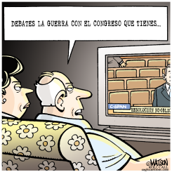 DEBATES LA GUERRA CON EL CONGRESO QUE TIENES  by RJ Matson