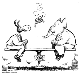 CONGRESSIONAL BALANCE by Mike Lane