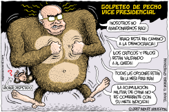 EL GOLPETEO DE PECHO DE CHENEY  by Wolverton