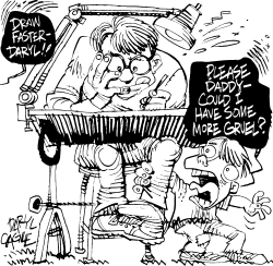 DARYL WORKS HARD by Daryl Cagle