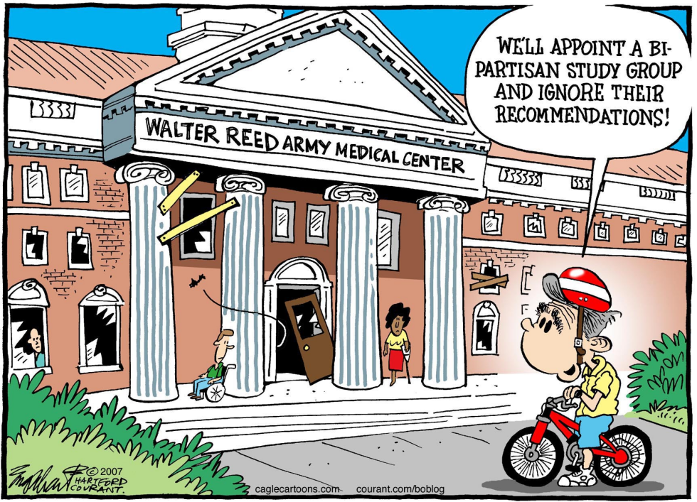  WALTER REED ARMY MEDICAL CENTER by Bob Englehart