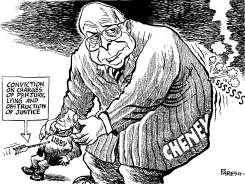 LIBBY DEFLATES CHENEY by Paresh Nath