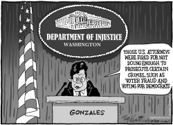 FIRED USATTORNEYS by Bob Englehart