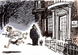 ROVE AND JUSTICE by Pat Bagley