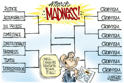 BUSHS BRACKETS   by John Cole