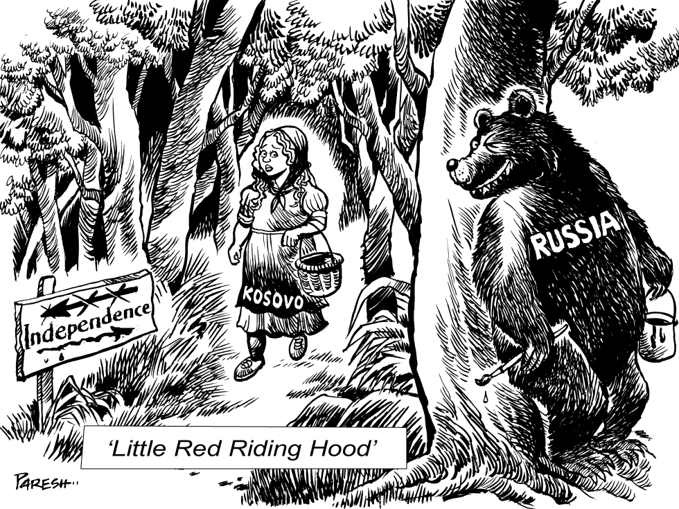  KOSOVO :  RED RIDING HOOD by Paresh Nath