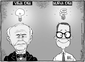 NUEVOS FOCOS DE LUZ by Bob Englehart