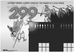 ALBERTO GONZALES-THE TRAGEDY OF A LOYAL BUSHIE by RJ Matson